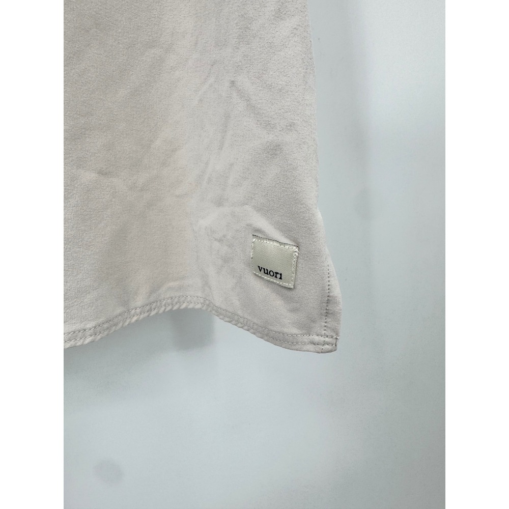 Vuori Villa Cami Women L Tan V-Neck Straps Shortened - Picture 2 of 11